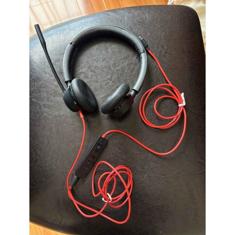 Poly Plantronics Blackwire BW3300 USB-C Stereo Headset Plug and Play Office work